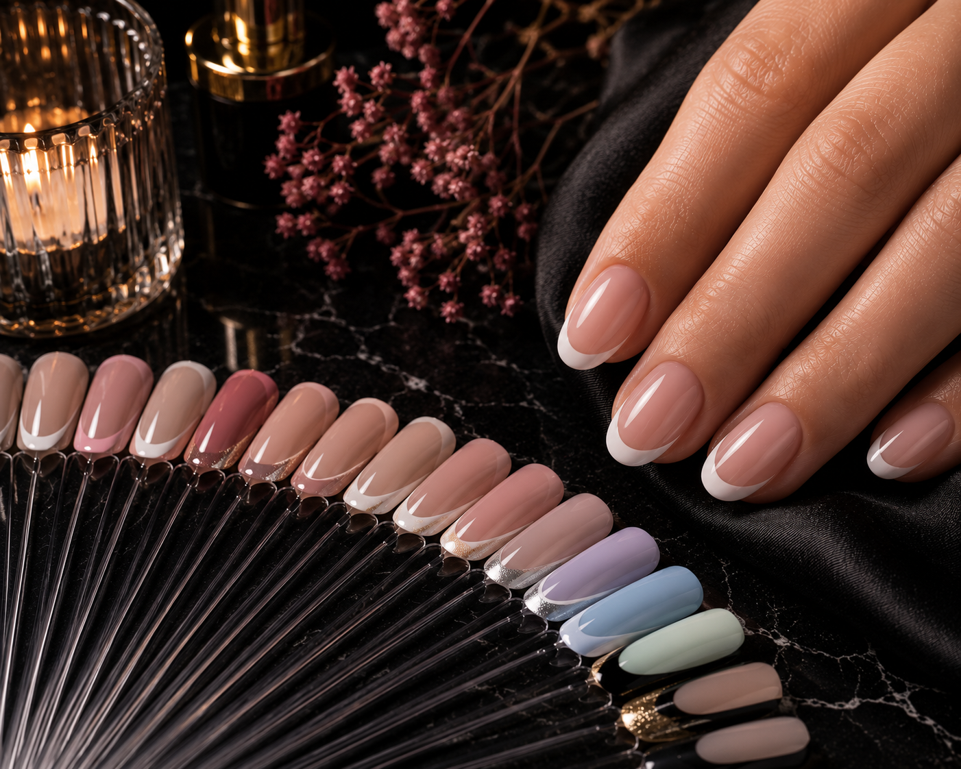 Gel French Manicure